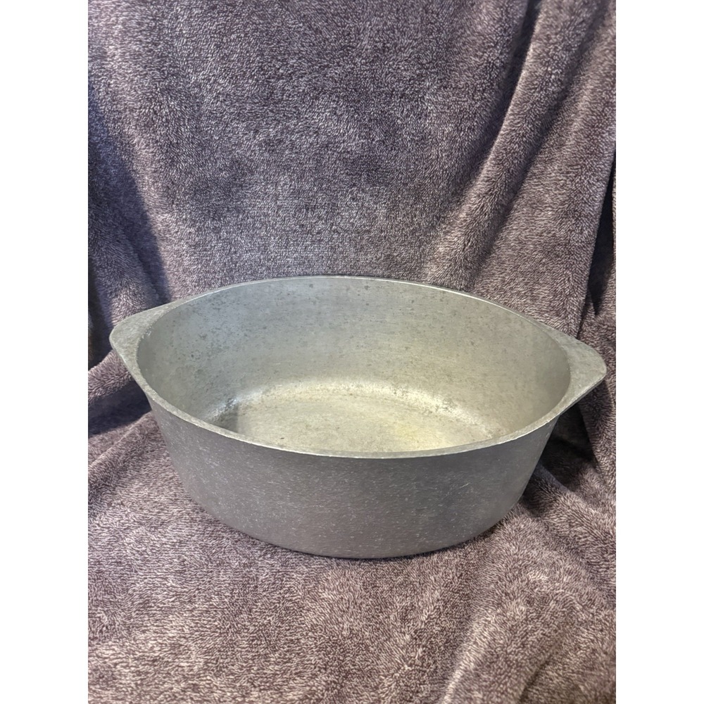 13" Dutch Oven Oval Roaster Hammered Club Aluminum Hammercraft  Cookware No Lid